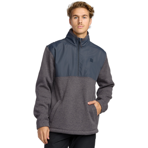 Billabong  Boundary Blocked - Half Zip Mock Neck Fleece