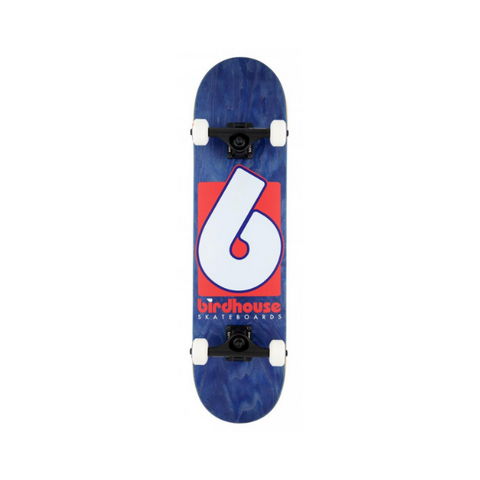 Birdhouse Complete Stage 3 B Logo Navy/Red 7.75 IN