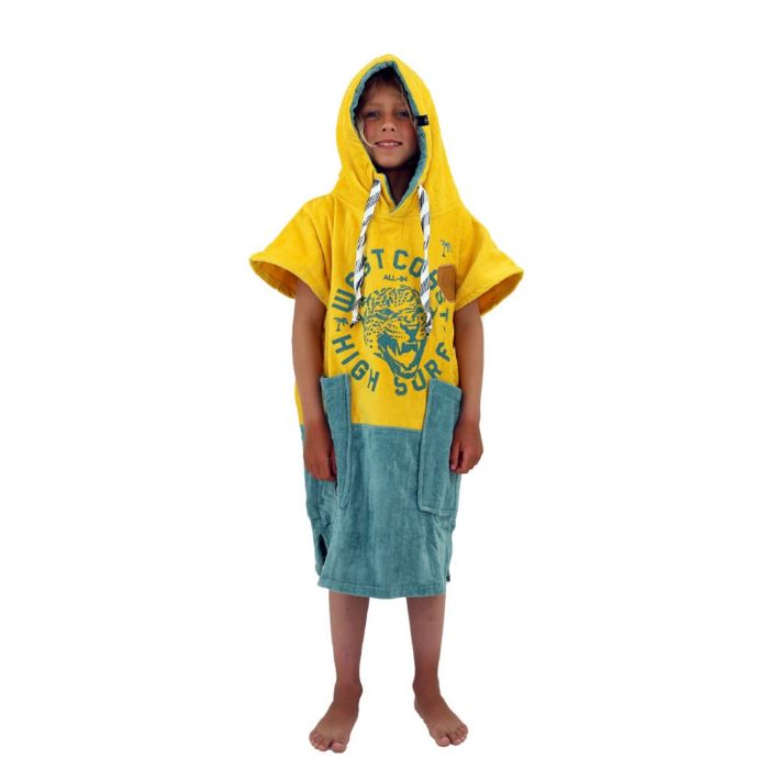 All-In Junior V Poncho High Surf